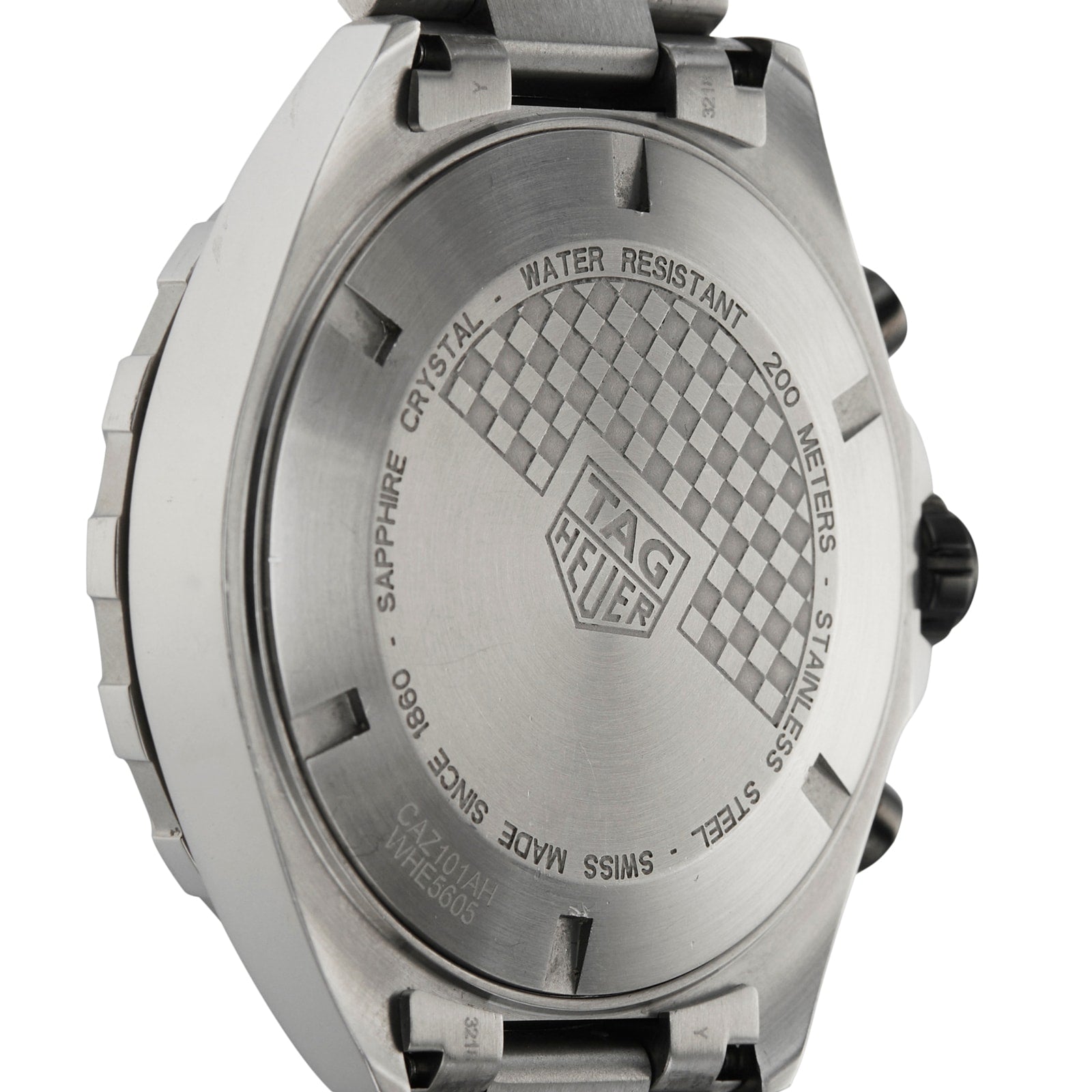 Tag Heuer Formula 1 Chronograph Ceramic Black Dial Silver Steel Strap Watch for Men - CAZ101AH.BA0842