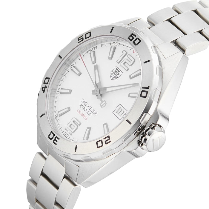 Tag Heuer Formula 1 White Dial Watch for Men - WAZ2114.BA0875