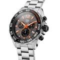 Tag Heuer Formula 1 Chronograph Ceramic Black Dial Silver Steel Strap Watch for Men - CAZ101AH.BA0842