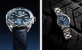 Tag Heuer Formula 1 Bucherer Blue Edition Blue Dial Blue Calfskin Strap Watch for Men - WAZ2015.FT8023