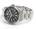 Tag Heuer Aquaracer Caliber 5 Black Dial Silver Steel Strap Watch for Men - WAY201A .BA0927