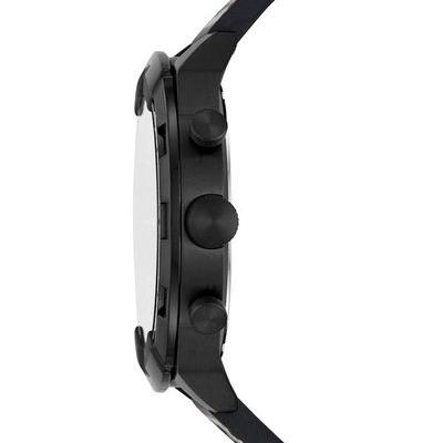 Fossil Townsman Mechanical Black Dial Black Steel Strap Watch for Men - ME1136