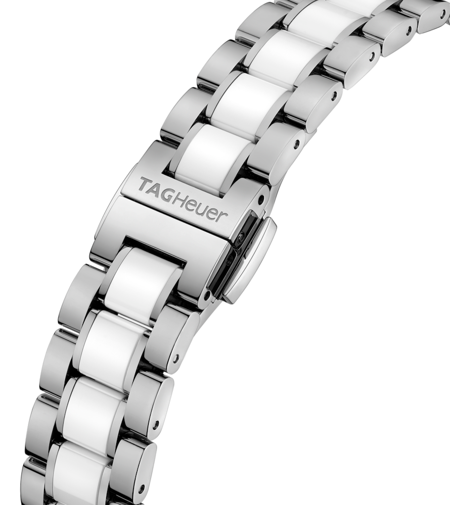 Tag Heuer Formula 1 Diamonds White Dial Two Tone Steel Strap Watch for Women - WBJ141AD.BA0974