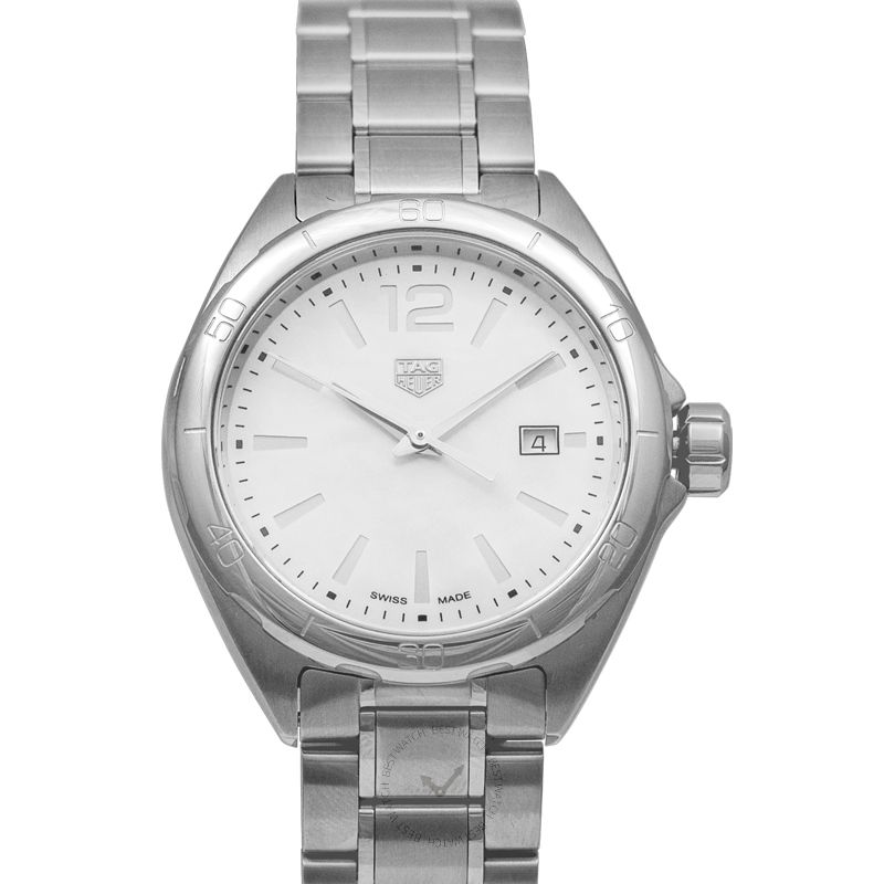 Tag Heuer Formula 1 Quartz Mother of Pearl White Dial Silver Steel Strap Watch for Women - WBJ1418.BA0664