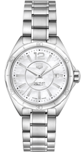 Tag Heuer Formula 1 Quartz Mother of Pearl White Dial Silver Steel Strap Watch for Women - WBJ1418.BA0664