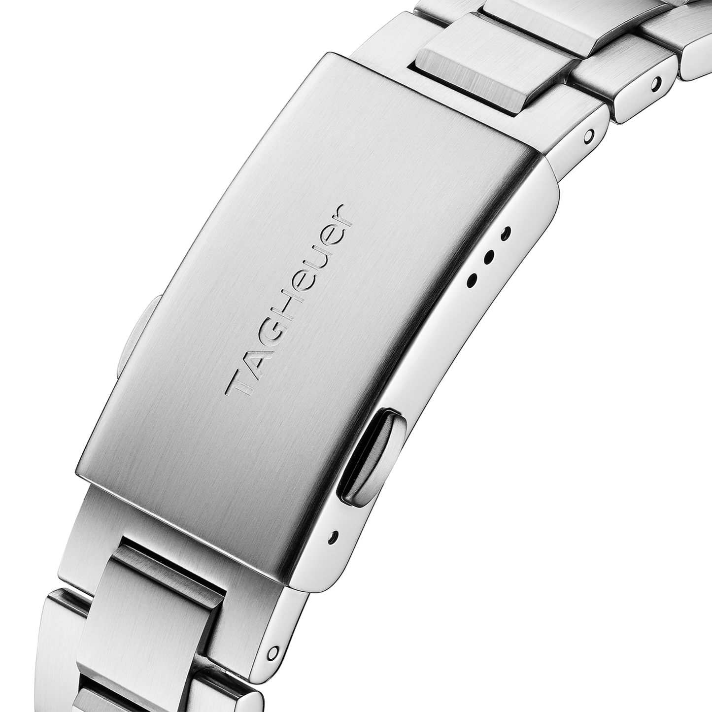 Tag Heuer Aquaracer Black Dial Silver Steel Strap Watch for Men - WAY111A.BA0928