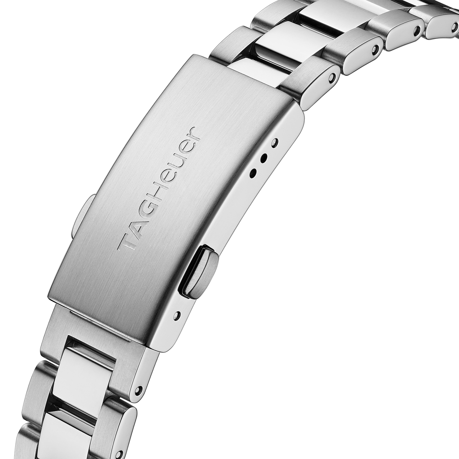 Tag Heuer Aquaracer Quartz Black Dial Silver Steel Strap Watch for Women - WBD1410.BA0741