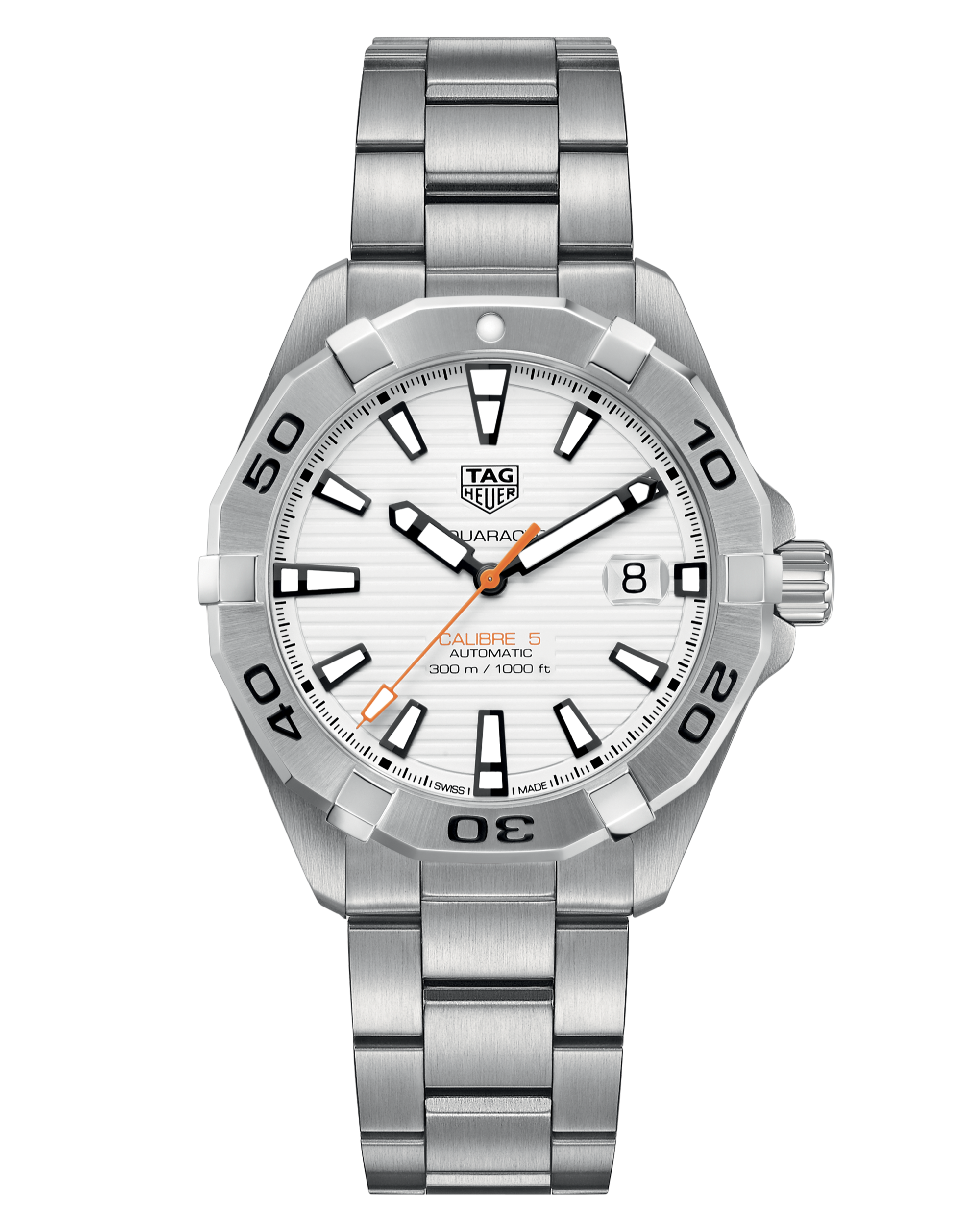 Tag Heuer Aquaracer White Dial Watch for Men - WBD1111.BA0928