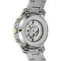 Fossil Architect Automatic Silver Dial Silver Steel Strap Watch for Women - ME3057
