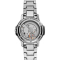 Fossil Architect Automatic Silver Dial Silver Steel Strap Watch for Women - ME3057