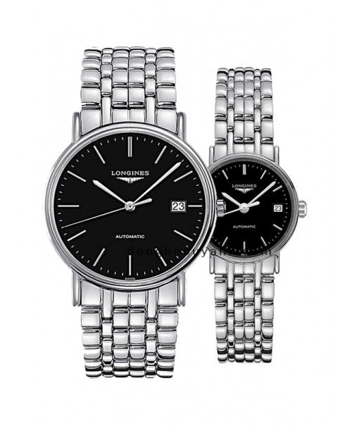 Longines Presence 38.5mm Automatic Stainless Steel Watch for Men - L4.921.4.52.6