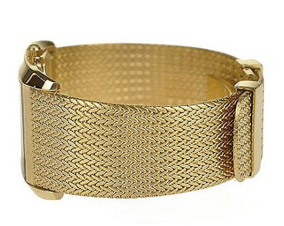 Emporio Armani Mother of Pearl Dial Gold Mesh Bracelet Watch For Men - AR2016