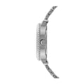 Guess Enchanting Diamonds Silver Dial Silver Steel Strap Watch for Women - W0305L1