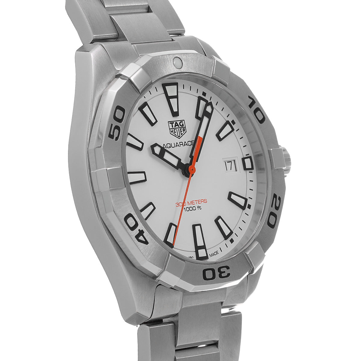 Tag Heuer Aquaracer White Dial Watch for Men - WBD1111.BA0928
