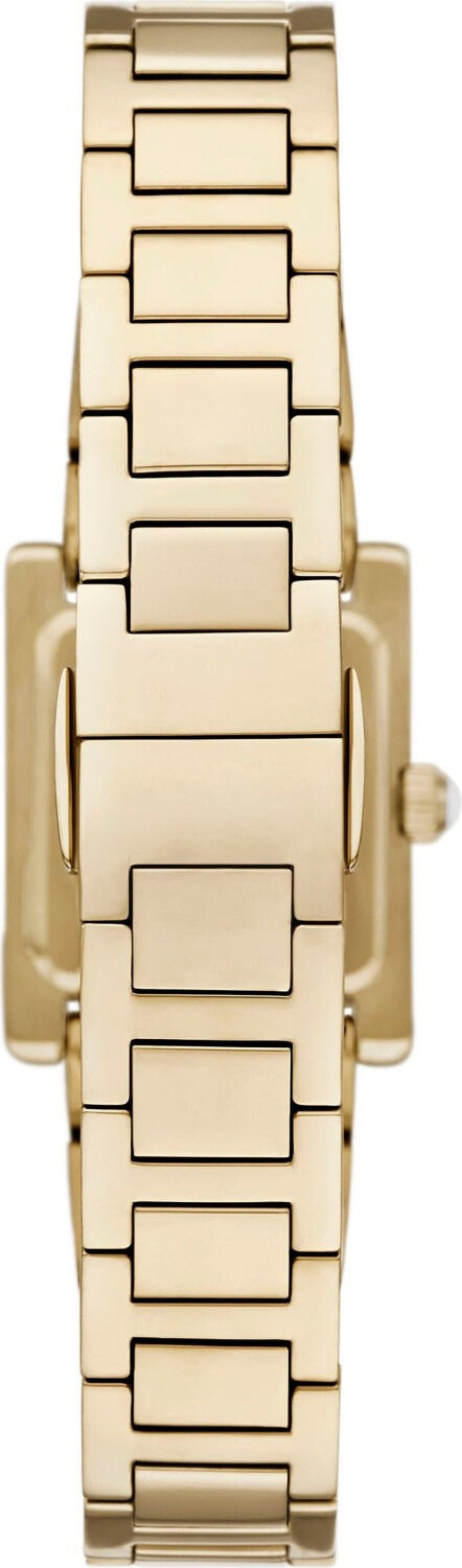 Emporio Armani Genni Crystals Gold Dial Gold Steel Strap Watch for Women - AR11663