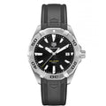 Tag Heuer Aquaracer Quartz Black Dial Black Rubber Strap Watch for Men - WBD1110.FT8021