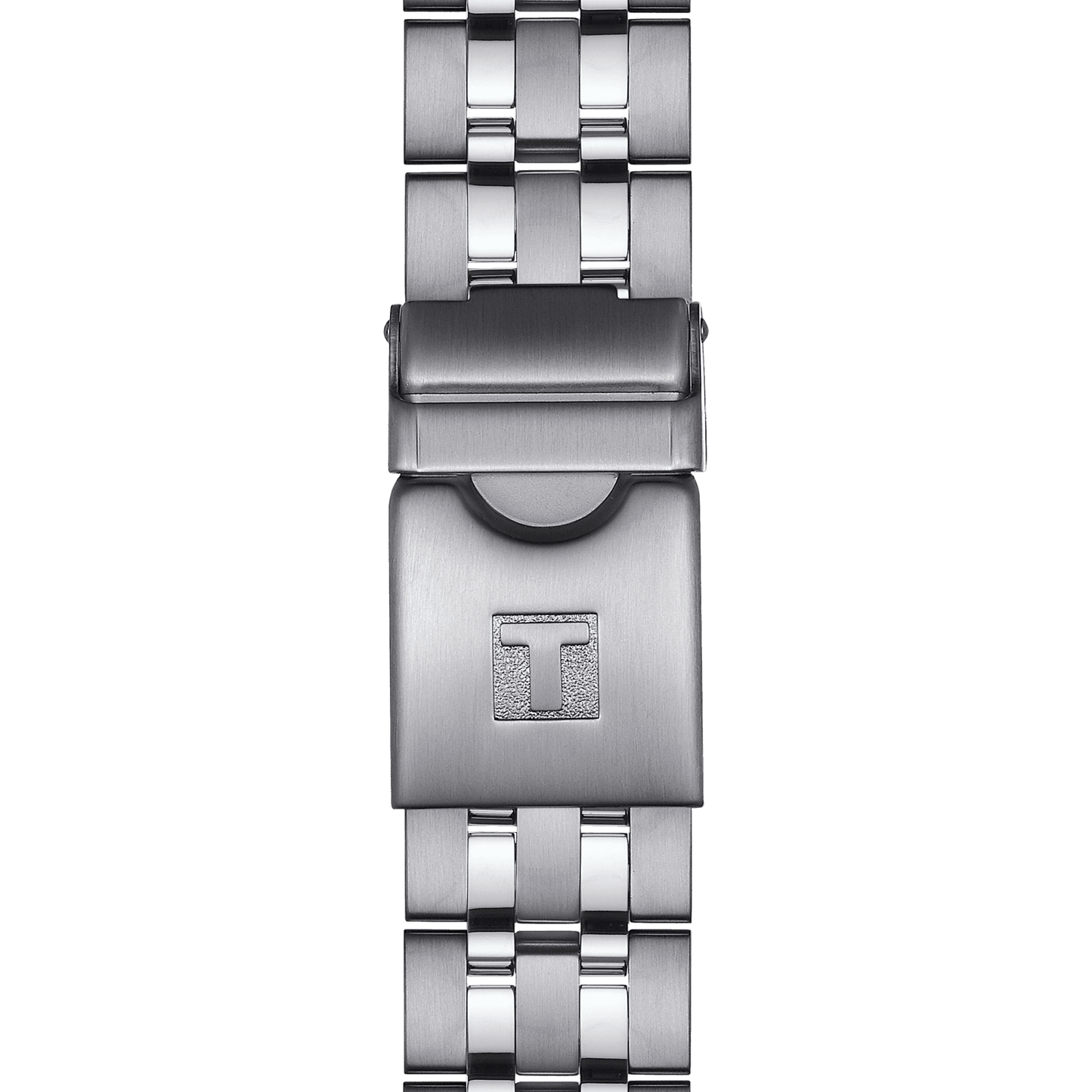 Tissot PRC 200 Chronograph Black Dial Silver Steel Strap Watch For Men - T055.417.11.057.00