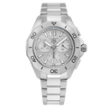 Tag Heuer Aquaracer Professional 200 Date White Dial Silver Steel Strap Watch for Men - CBP1111.BA0627