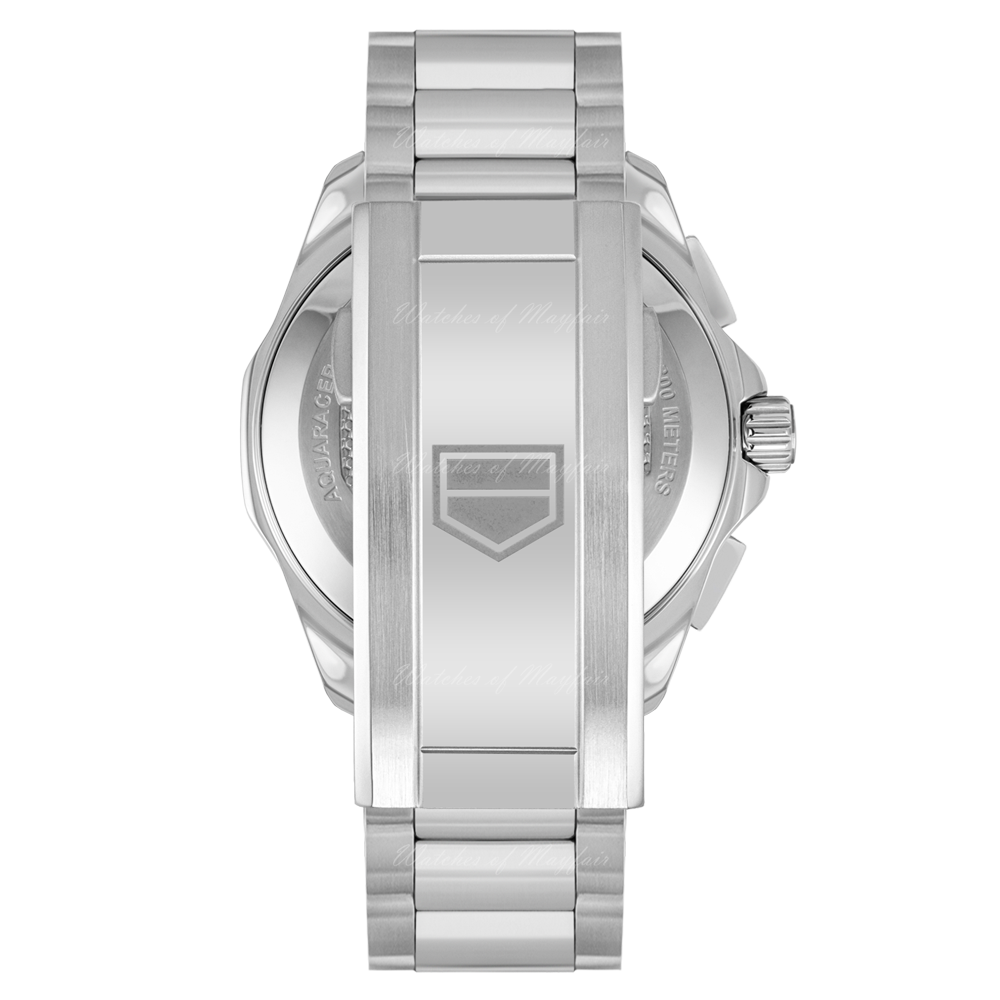 Tag Heuer Aquaracer Professional 200 Date White Dial Silver Steel Strap Watch for Men - CBP1111.BA0627