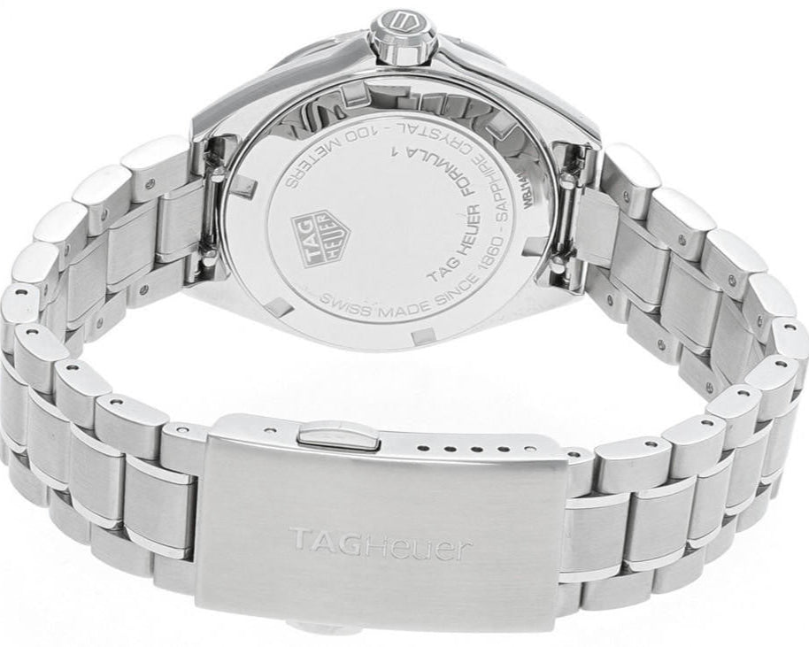 Tag Heuer Formula 1 Quartz Mother of Pearl White Dial Silver Steel Strap Watch for Women - WBJ1418.BA0664
