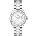 Tag Heuer Formula 1 Diamonds White Dial Two Tone Steel Strap Watch for Women - WBJ141AD.BA0974