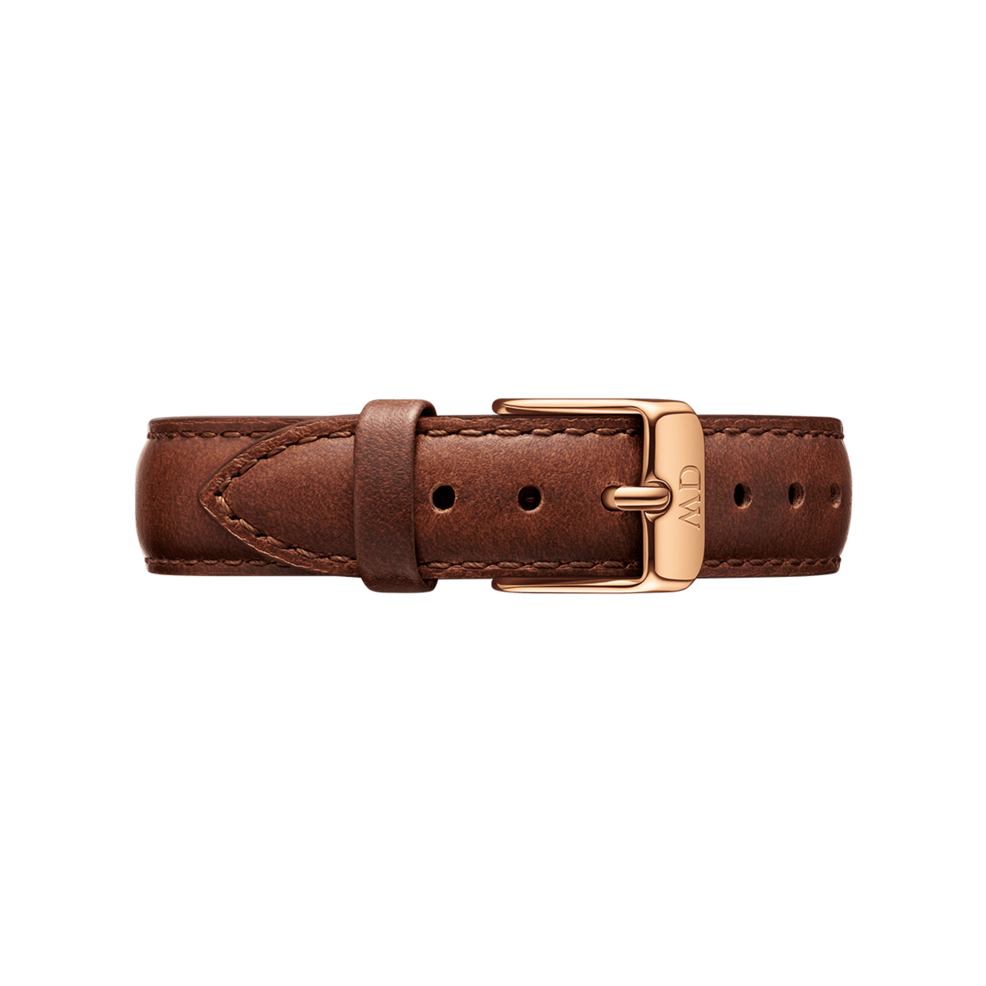 Daniel Wellington Classic Petite Bristol Black Dial Brown Leather Strap Watch For Women - DW00100221