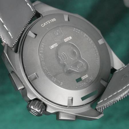 Tag Heuer Aquaracer Titanium Grey Dial Watch for Men - CAY218B.FC6370