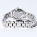 Marc Jacobs Tether Transparent Silver Dial Silver Steel Strap Watch for Women - MBM3416