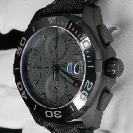 Tag Heuer Aquaracer Titanium Grey Dial Watch for Men - CAY218B.FC6370