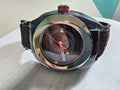 Gucci Sync XXL Quartz Black Dial Black Rubber Strap Watch For Men - YA137101