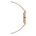 Daniel Wellington Petite Rose Gold Dial Rose Gold Mesh Bracelet Watch For Women - DW00100471