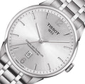 Tissot Chemin Des Tourelles Powermatic 80 Silver Dial Silver Steel Strap Watch For Men - T099.407.11.037.00