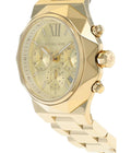 Michael Kors Raquel Analog Gold Dial Gold Steel Strap Watch For Women - MK4690
