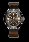 Breitling Superocean Heritage '57 Outerknown Brown Dial Brown NATO Strap Watch for Men - A103703A1Q1W1