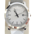 Burberry The City Silver Dial Multicolored Leather Strap Watch for Women - BU1873