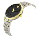 Movado 1881 Automatic Black Dial Two Tone Steel Strap Watch For Men - 0606916