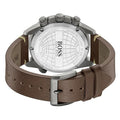 Hugo Boss Nomad Blue Dial Brown Leather Strap Watch for Men - 1513773