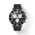 Tissot Seastar 1000 Chronograph Black Dial Black Rubber Strap Watch For Men - T120.417.17.051.00