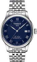 Tissot Le Locle Powermatic 80 Blue Dial Silver Steel Strap Watch For Men - T006.407.11.043.00