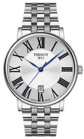 Tissot Carson Premium Silver Dial Silver Steel Strap Watch For Men - T122.410.11.033.00