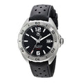Tag Heuer Formula 1 Automatic Black Dial Black Rubber Strap Watch for Men - WAZ2113.FT8023