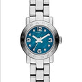 Marc Jacobs Amy Blue Dial Silver Steel Strap Watch for Women - MBM3274