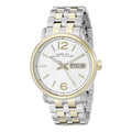 Marc Jacobs Fergus White Dial Two Tone Steel Strap Watch for Men - MBM5079