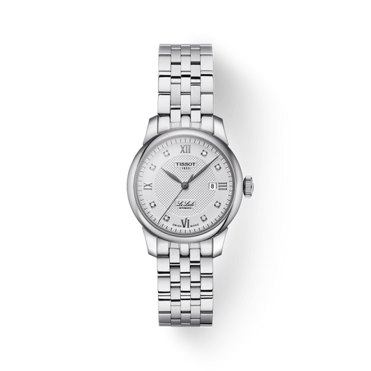 Tissot Le Locle Automatic Lady Silver Dial Silver Steel Strap Watch For Women - T006.207.11.036.00