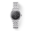 Tissot Le Locle Automatic Lady Black Dial Silver Steel Strap Watch For Women - T006.207.11.058.00