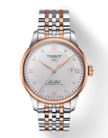 Tissot Le Locle Automatic Cosc Silver Dial Two Tone Steel Strap Watch For Men - T006.407.22.036.00