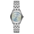 Marc Jacobs Peeker Blue Dial Silver Steel Strap Watch for Women - MBM3376