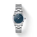 Tissot T Wave Donna Blue Dial Silver Steel Strap Watch For Women - T112.210.11.041.00