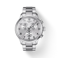 Tissot Chrono XL Classic Silver Dial Silver Steel Strap Watch For Men - T116.617.11.037.00