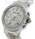 Michael Kors Dylan Silver Dial Silver Steel Strap Watch for Women - MK5585
